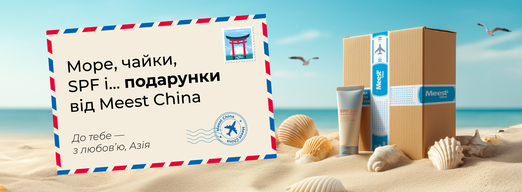 Липневі подарунки Meest China